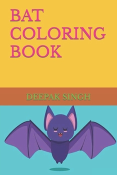 Paperback Bat Coloring Book