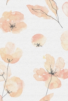 Notebook: 150 Thin-Lined Pages, Great for Students, Teachers, Professors, Dreamers, and Anyone Who Writes, Watercolour Roses on Canvas Cover