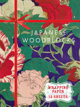 Paperback Japanese Woodblock Prints: Wrapping Paper Book