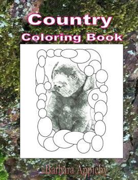 Paperback Country Coloring Book