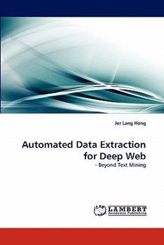 Paperback Automated Data Extraction for Deep Web Book