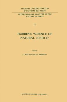 Hobbes's Science of Natural Justice