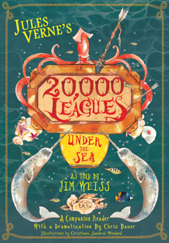 Paperback Jules Verne's 20,000 Leagues Under the Sea: A Companion Reader with a Dramatization Book