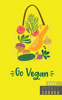 Pocket Sudoku Easy: 158 Easy Sudoku Puzzles | Pocket Sudoku Puzzle Books | Large Print Sudoku Puzzle Books For Adults | Sudoku For Seniors | Travel Size | Vegan Power