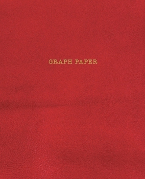 Graph Paper: Executive Style Composition Notebook - Red Leather Style, Softcover | 7.5 x 9.25 - 100 pages (Office Essentials)
