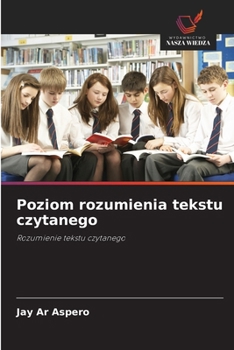 Paperback Poziom rozumienia tekstu czytanego [Polish] Book