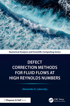 Hardcover Defect Correction Methods for Fluid Flows at High Reynolds Numbers Book