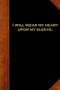 2020 Weekly Planner Shakespeare Quote Heart Upon Sleeve 134 Pages: 2020 Planners Calendars Organizers Datebooks Appointment Books Agendas