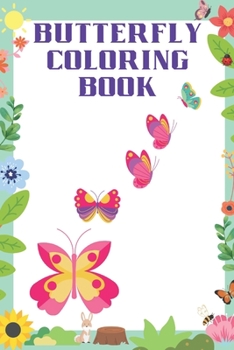 Paperback Butterfly Coloring Book