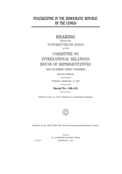 Peacekeeping in the Democratic Republic of the Congo
