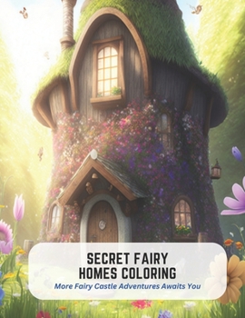 Paperback Secret Fairy Homes Coloring: More Fairy Castle Adventures Awaits You Book