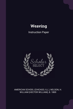 Paperback Weaving: Instruction Paper Book