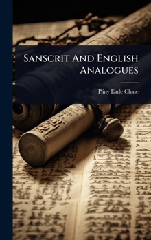 Hardcover Sanscrit And English Analogues Book
