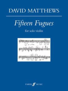 Paperback Fifteen Fugues: For Solo Violin Book