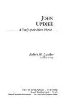 Hardcover John Updike: A Study of the Short Fiction (Twayne's Studies in Short Fiction) Book