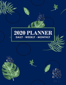 Paperback 2020 Planner: 2020 Weekly & Monthly Planner for January 2020 - December 2020 + To Do List Section, Includes Important Dates, Birthda Book