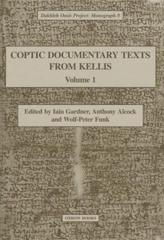 Hardcover Coptic Documentary Texts from Kellis 1 Book