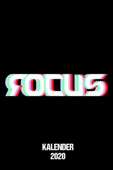 Kalender 2020 Focus: Terminkalender Techno Fan als Geschenk für Raver Jahreskalender 2020 A5 1 Woche 2 Seiten / 6x9 Zoll 120 Seiten / Terminplaner 2020 klein für Hardstyle Freunde (German Edition)