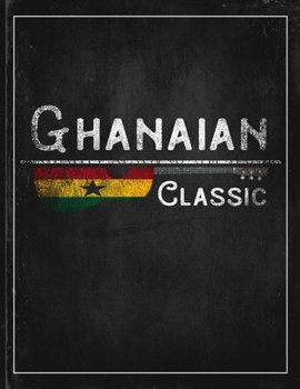 Ghanaian Classic: Ghana Flag Guitar Journal Heritage Gift Idea for Daguhter, Mom, Coworker  Planner Daily Weekly Monthly Undated Calendar Organizer Journal