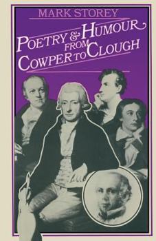 Paperback Poetry and Humour from Cowper to Clough Book