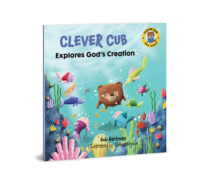 Paperback Clever Cub Explores Gods Creat Book