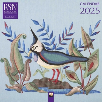 Calendar Royal School of Needlework Wall Calendar 2025 (Art Calendar) Book