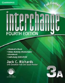 Hardcover Interchange Level 3 Full Contact a with Self-Study DVD-ROM Book
