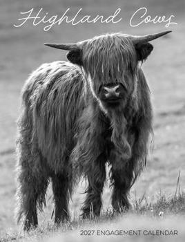 Highland Cows 2027 6.5 X 8.5 Engagement Calendar
