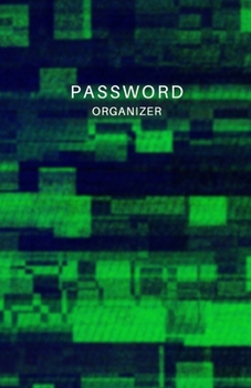 Paperback Password Organizer: Non-Hacked Password Log Book with Alphabetical Tabs Book