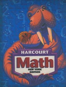 Hardcover New York Harcourt Math Book