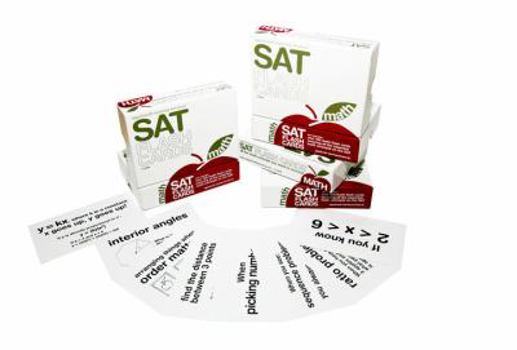 Cards SAT Math Flash Cards (Applerouth Tutoring Services) Book