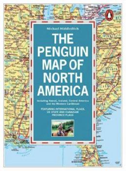 The Penguin Map of North America (Map)