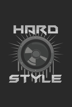 Hard style: 6x9 HardStyle | grid | squared paper | notebook | notes