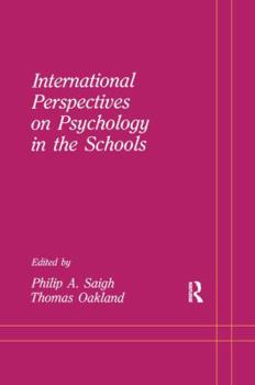 Paperback International Perspectives on Psychology in the Schools Book