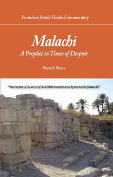 Paperback Founders Study Guide Commentary: Malachi Book