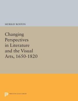 Paperback Changing Perspectives in Literature and the Visual Arts, 1650-1820 Book