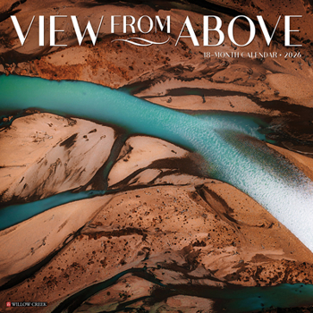 Calendar View from Above 2026 Wall Calendar Book
