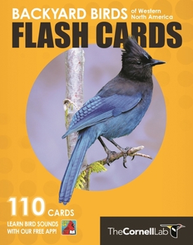 Backyard Birds Flash Cards- Western North America (Cornell Lab of Ornithology)