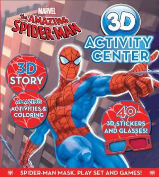 Spiral-bound Spider-Man 3D Activity Centre Book