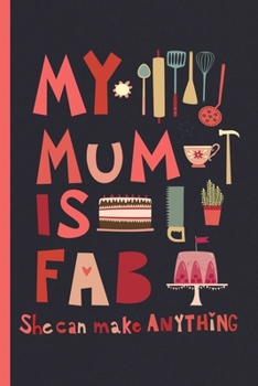 Weekly Planner: A Week to View Diary and Organizer - Sunday Start with My Mum is Fab Cover Art