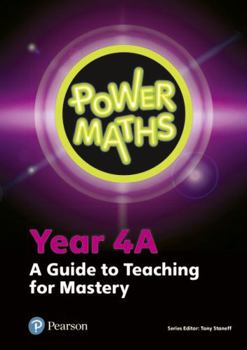 Spiral-bound Power Maths Year 4 Teacher Guide 4a Book