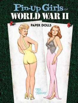 Paperback Pin-Up Girls of World War II Paper Dolls Book