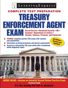 Paperback Treasury Enforcement Agent Exam [With Access Code] Book