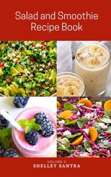 Paperback Salad and Smoothie Recipe Book