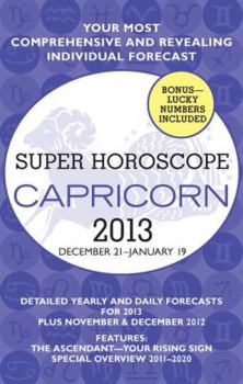 Paperback Super Horoscope Capricorn: December 21 - January 19 Book