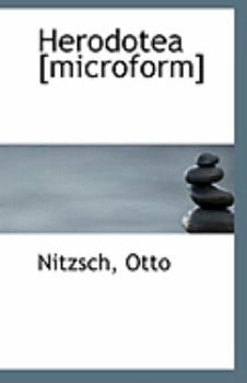 Paperback Herodotea [Microform] Book