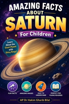AMAZING FACTS ABOUT SATURN For Children: Learn About the Giant Planet with Shiny Rings