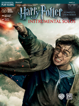 Paperback Harry Potter Instrumental Solos: Horn in F, Book & Online Audio/Software Book
