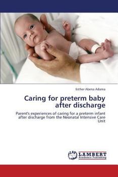 Paperback Caring for Preterm Baby After Discharge Book