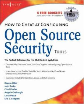 Paperback How to Cheat at Configuring Open Source Security Tools Book